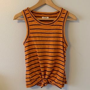 Madewell Audio Knot-Front Tank